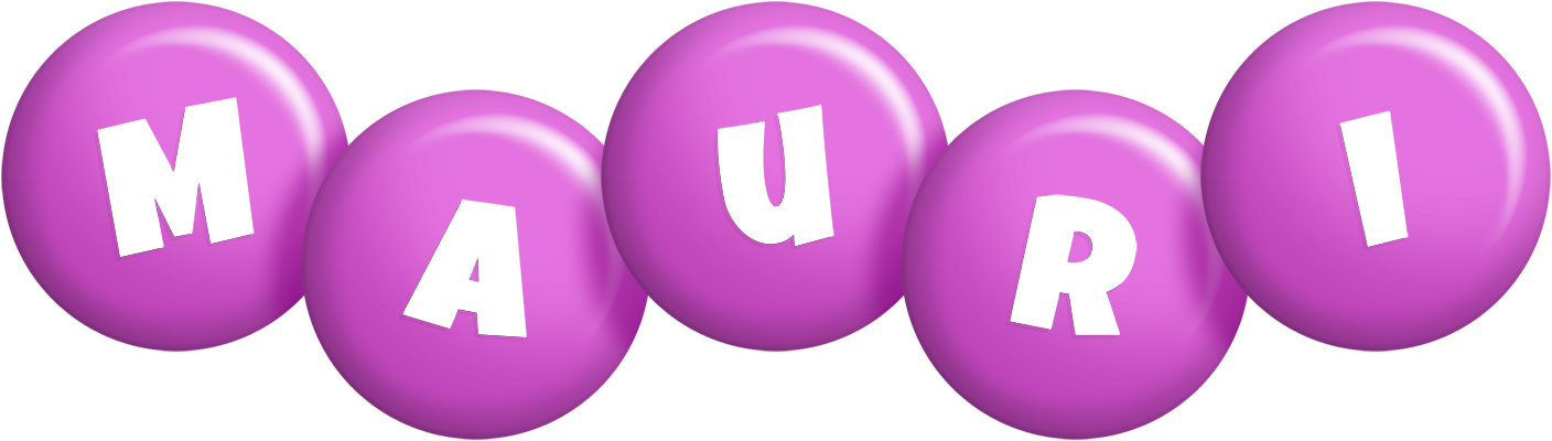 Mauri candy-purple logo