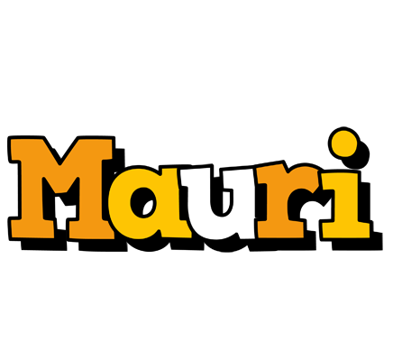 Mauri cartoon logo