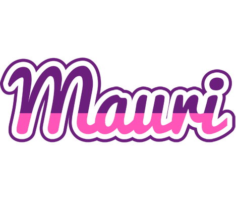 Mauri cheerful logo
