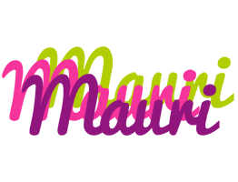Mauri flowers logo