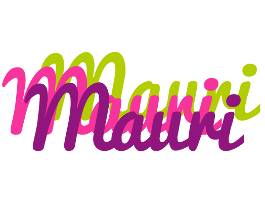 Mauri flowers logo