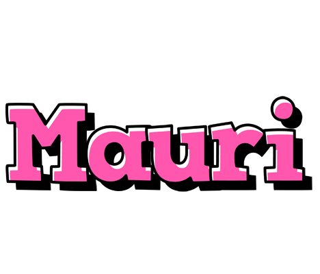Mauri girlish logo