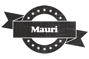 Mauri grunge logo