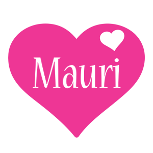 Mauri love-heart logo