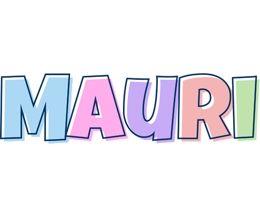 Mauri pastel logo