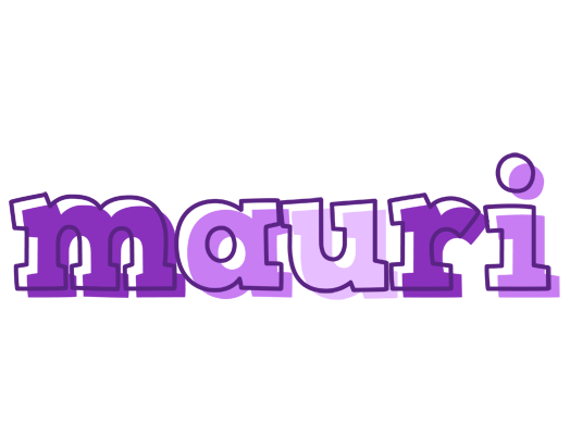 Mauri sensual logo