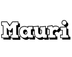 Mauri snowing logo