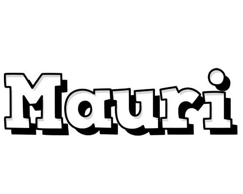Mauri snowing logo
