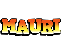 Mauri sunset logo
