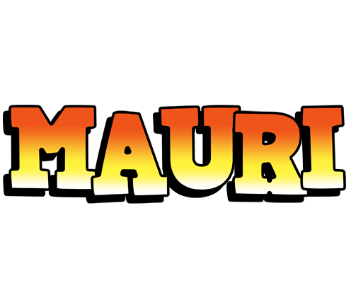 Mauri sunset logo