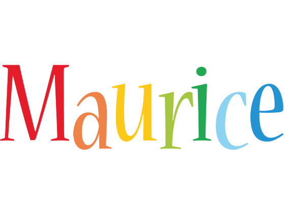 Maurice birthday logo