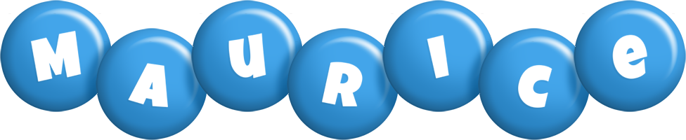 Maurice candy-blue logo