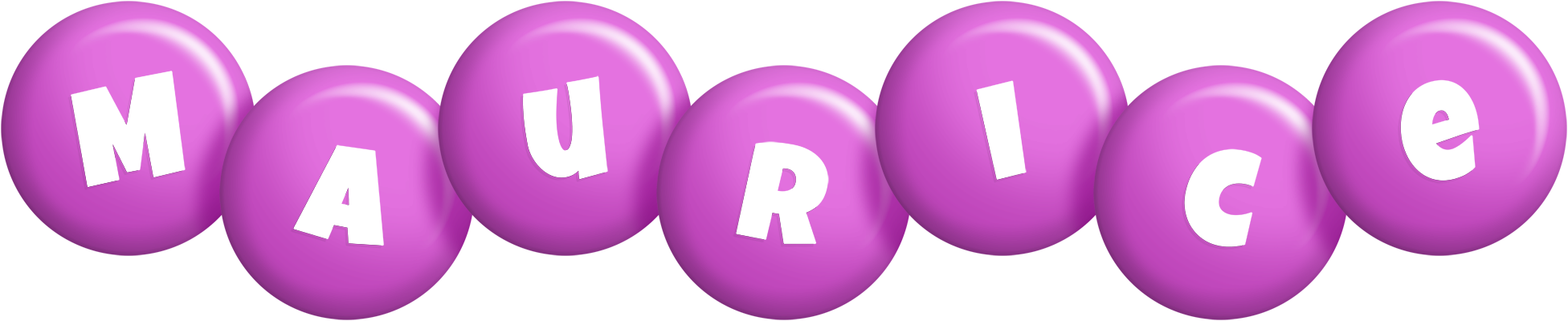 Maurice candy-purple logo