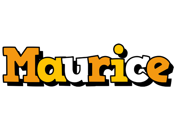Maurice cartoon logo