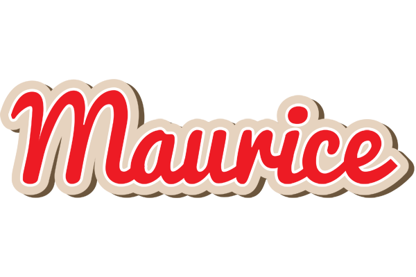 Maurice chocolate logo