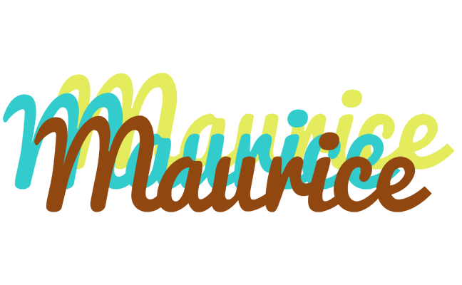 Maurice cupcake logo