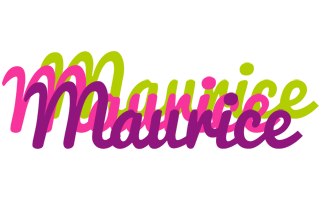 Maurice flowers logo