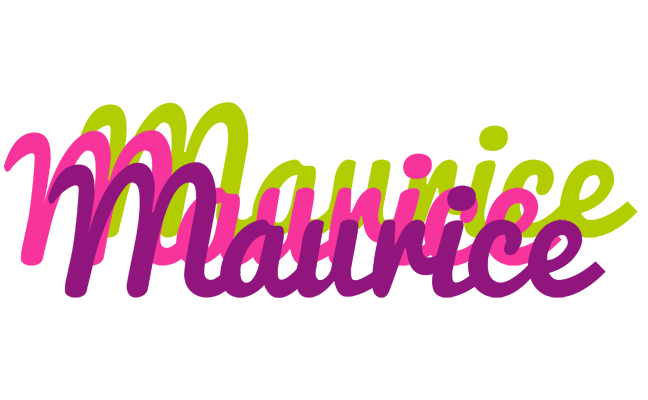 Maurice flowers logo