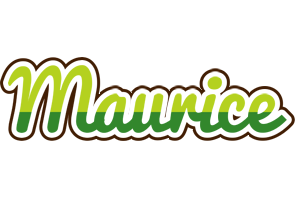 Maurice golfing logo