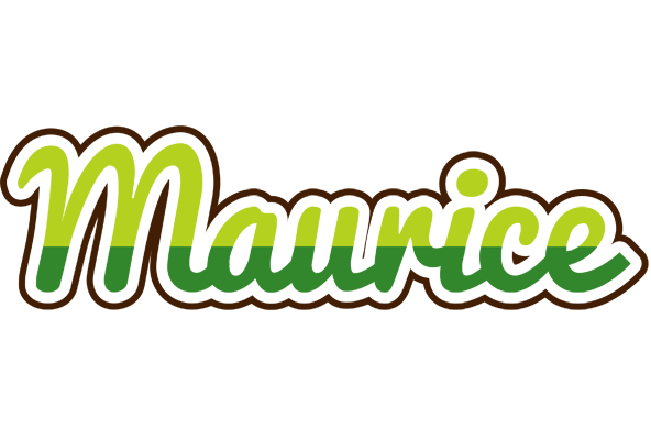 Maurice golfing logo