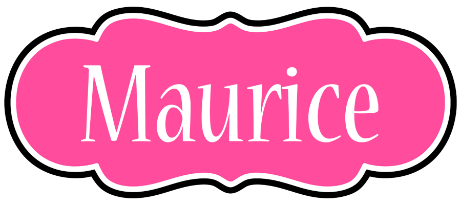 Maurice invitation logo