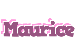 Maurice relaxing logo