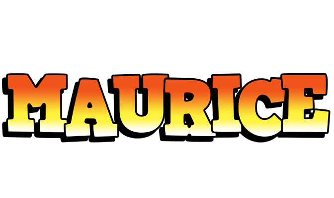Maurice sunset logo