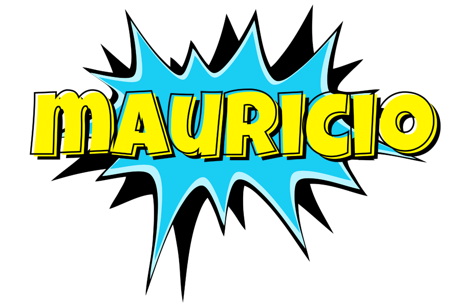 Mauricio amazing logo