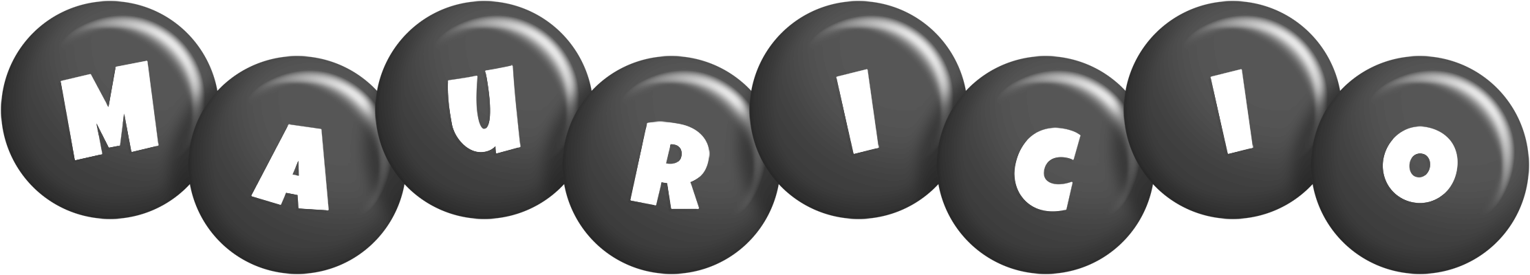 Mauricio candy-black logo