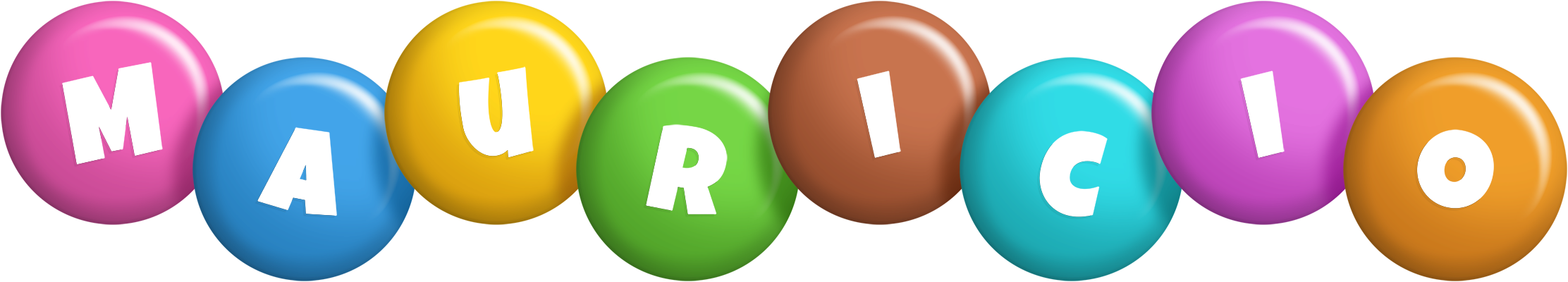 Mauricio candy logo
