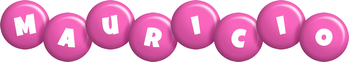 Mauricio candy-pink logo