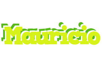 Mauricio citrus logo