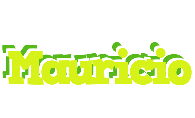 Mauricio citrus logo
