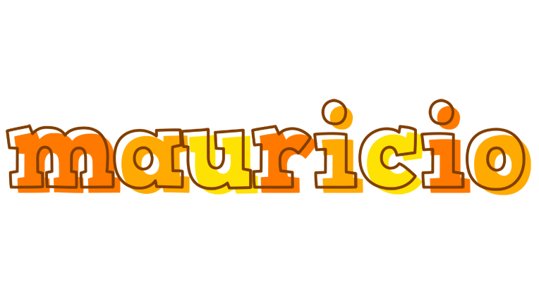 Mauricio desert logo