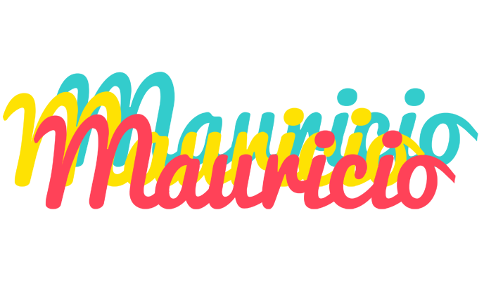Mauricio disco logo
