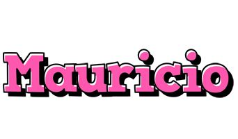 Mauricio girlish logo