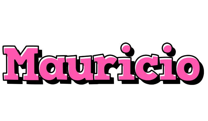 Mauricio girlish logo