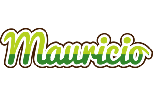 Mauricio golfing logo