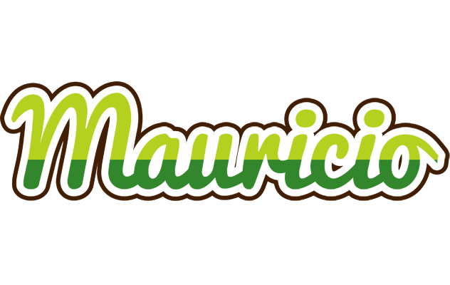 Mauricio golfing logo
