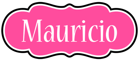 Mauricio invitation logo