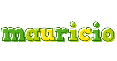 Mauricio juice logo