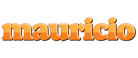 Mauricio orange logo