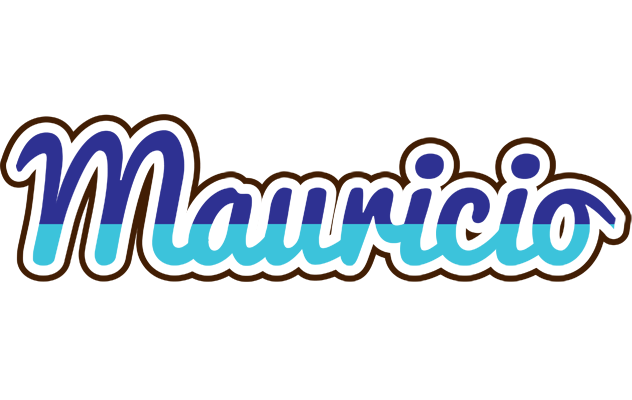 Mauricio raining logo
