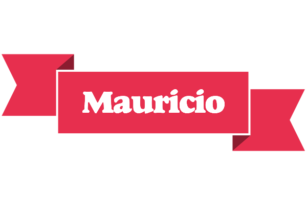 Mauricio sale logo
