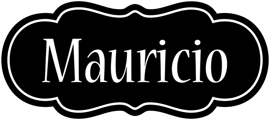 Mauricio welcome logo
