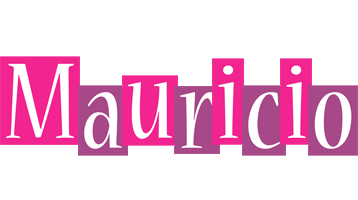 Mauricio whine logo