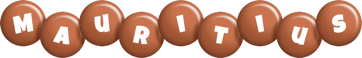 Mauritius candy-brown logo