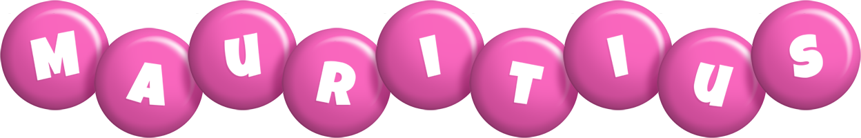 Mauritius candy-pink logo