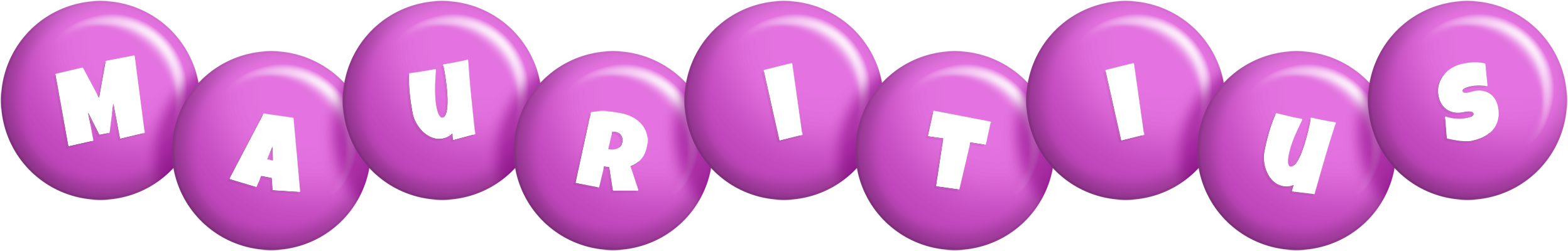 Mauritius candy-purple logo