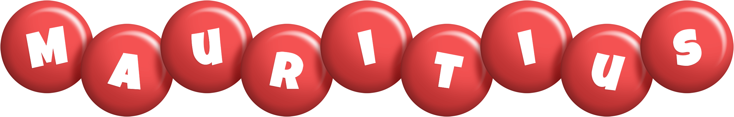 Mauritius candy-red logo